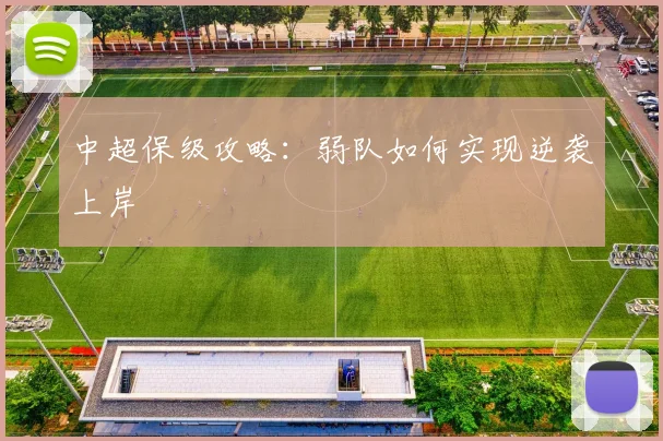 中超保级攻略：弱队如何实现逆袭上岸